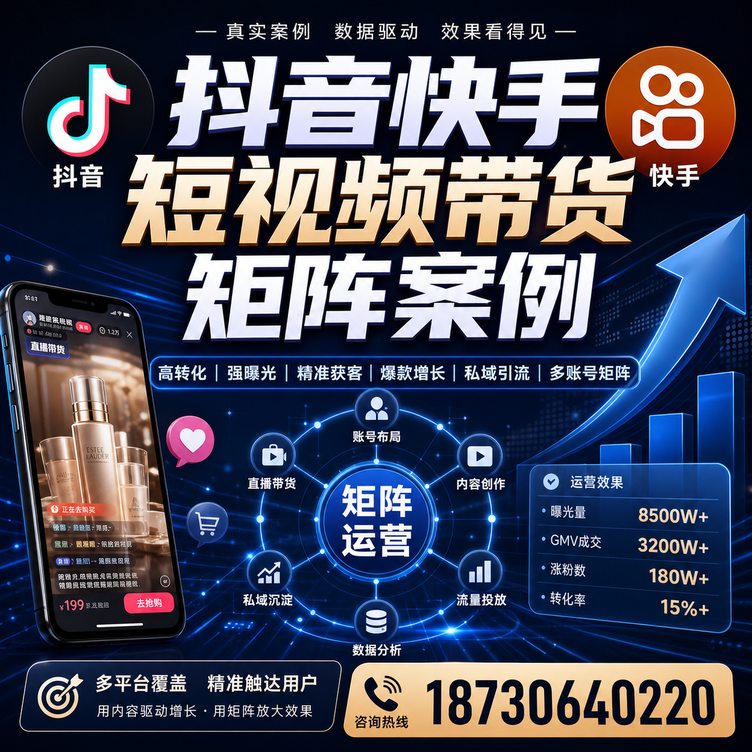 泰州短视频带货团队多平台矩阵自动分发案例