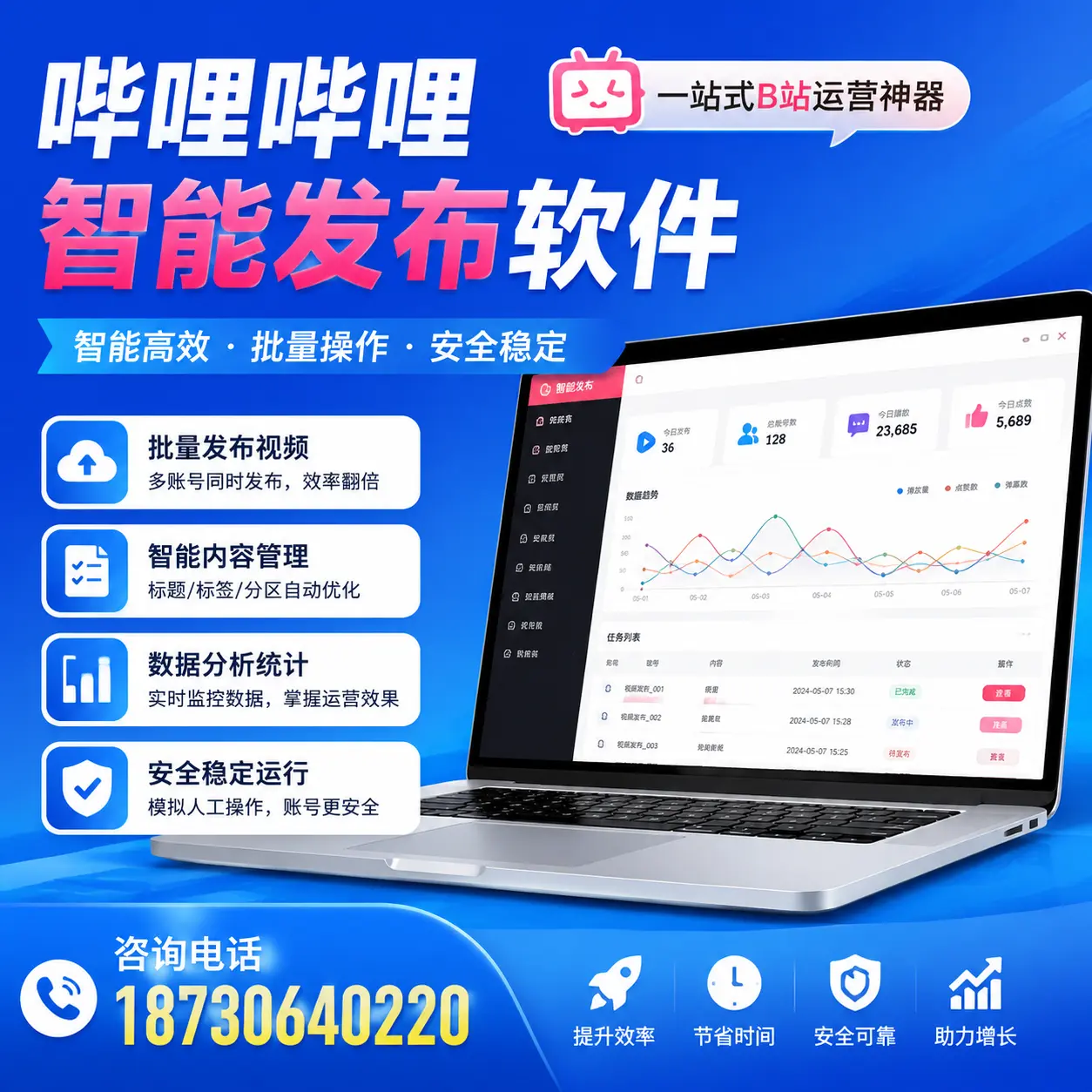 如何通过哔哩哔哩智能发布软件提升 泰州 企业曝光率